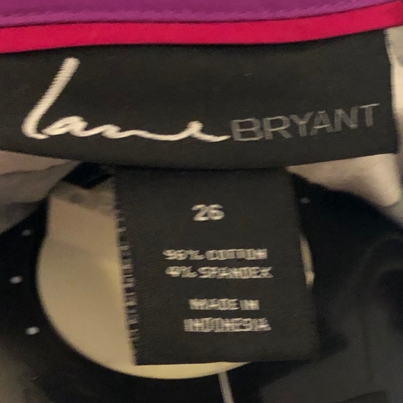 Lane Bryant cheetah print blouse, size 26 - Picture 2 of 8